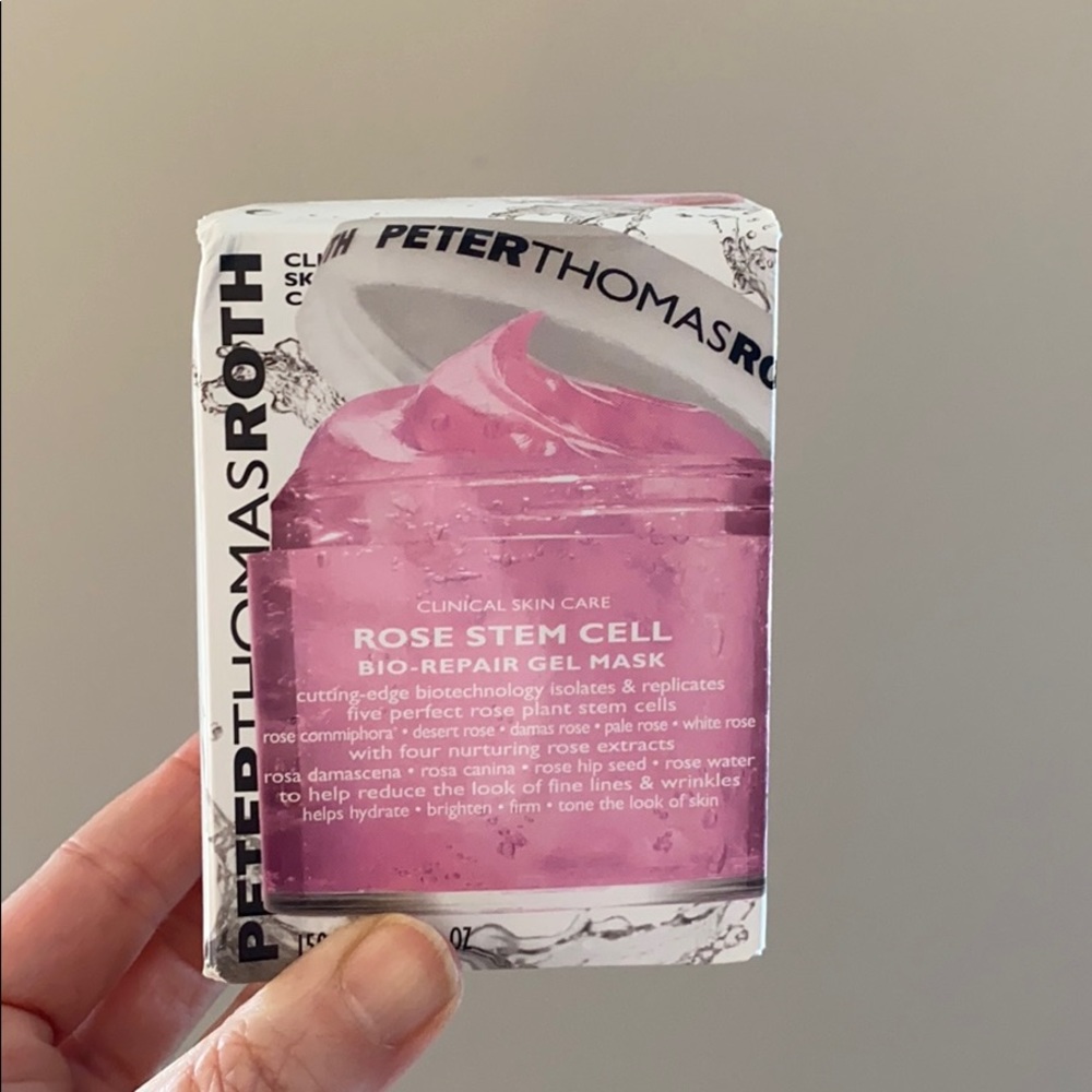 Rose stemcell gel mask Peter Thomas Roth brand new
